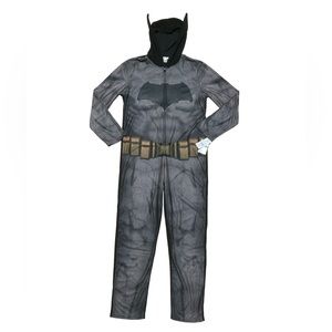 INTIMO DC Comics - Pigiama Intero Con Cappuccio Per Uomo, Motivo Batman, Taglie Forti (XXL/XXXL), Morbido E Caldo